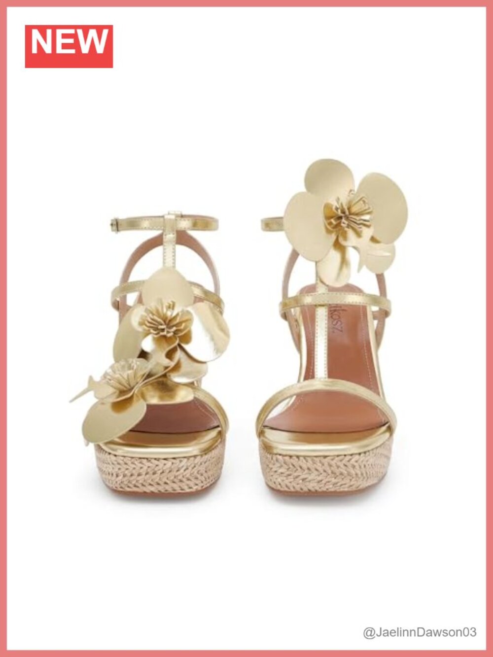 Strappy Raffia Platform Wedge Sandals Women's Summer Heels